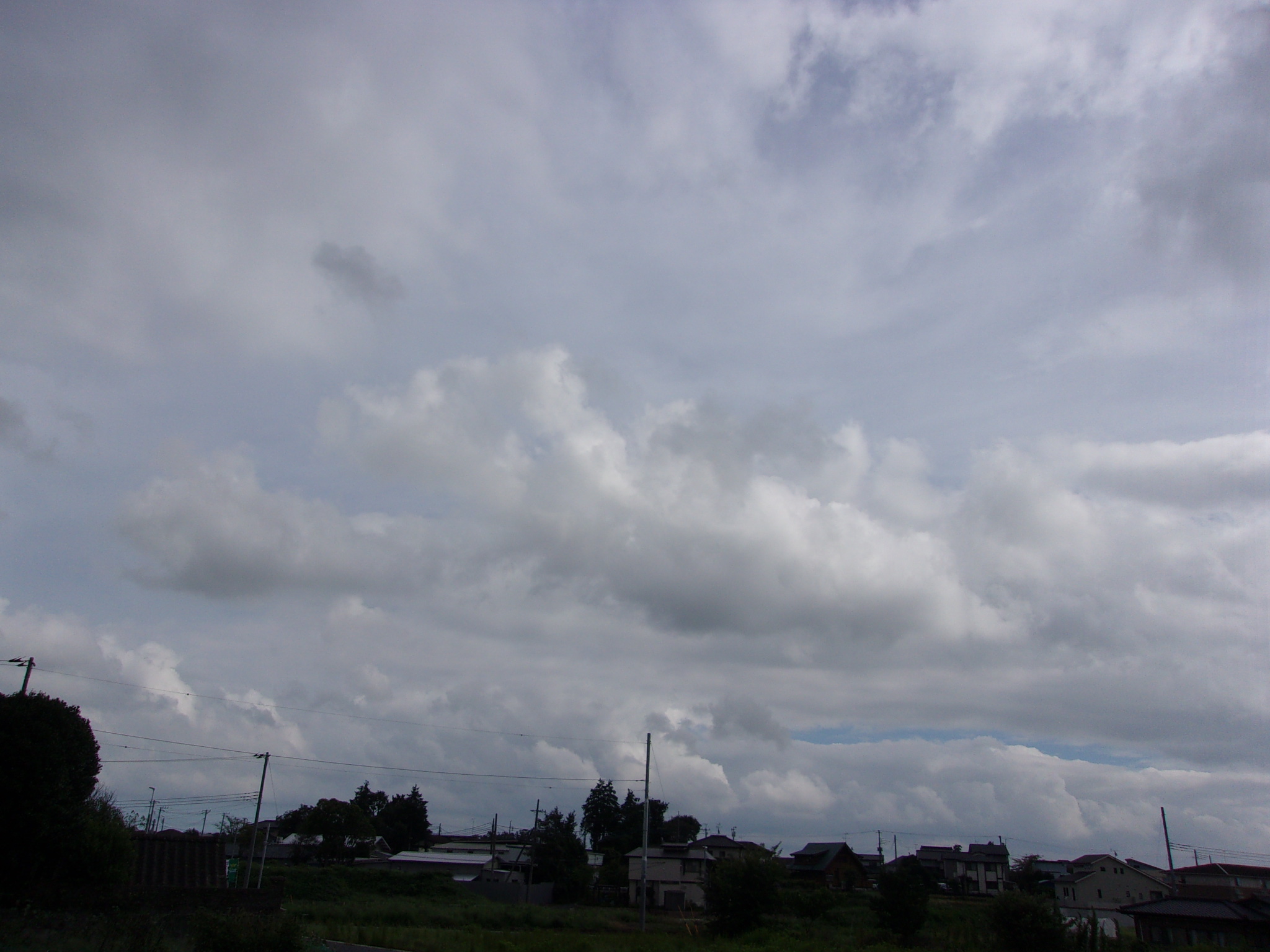 台風１３号　線状降水帯　後　230809